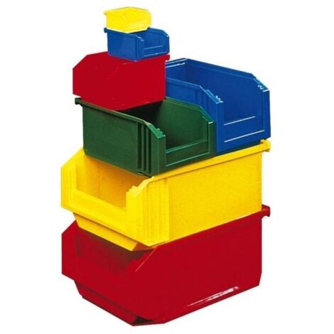 Bac plastique empilable  11 l 210 x 200 x 347 bleu