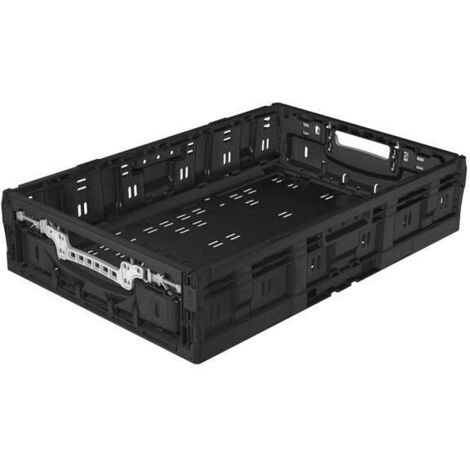 Bac Pliable Noir - 600X400X131 mm - Matériel CHR Pro