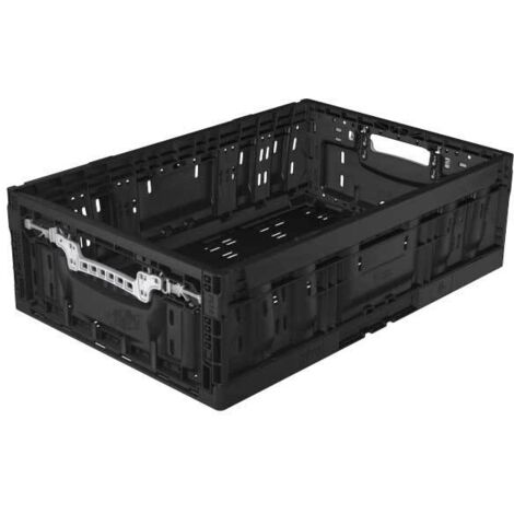 Bac Pliable Noir - 600X400X181 mm - Matériel CHR Pro