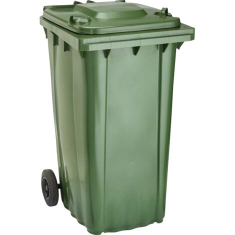 Bac Poubelle WAVE 240-l Plastique vert