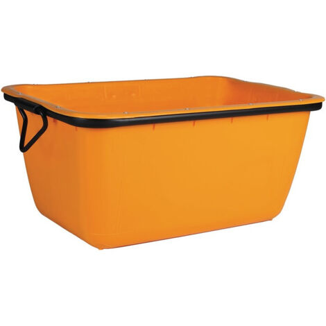 Bac pour mortier fini 200 l orange