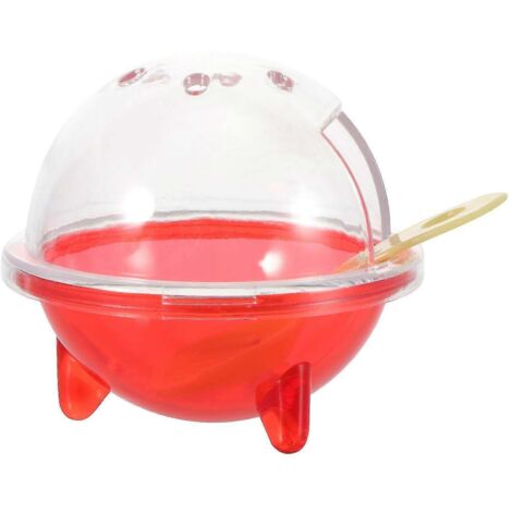 Bac transparent pour chinchilla, bac à sable pour hamster, bac à sable pour gerbilles - FCY