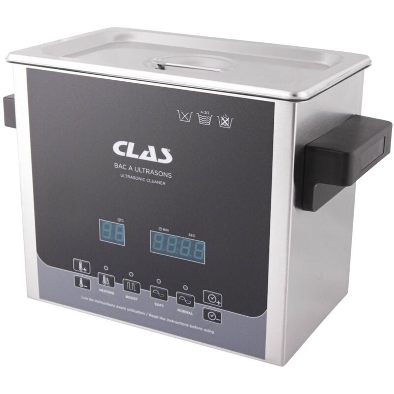 Bac à ultrasons 3l 200w 40khz - oe 7200 Clas Equipements