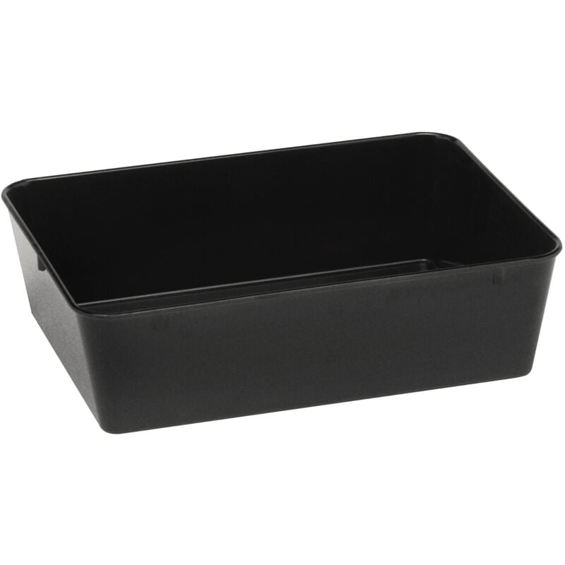 Hendi - Bac à viande et aliments mélamine 310x190x80mm noir 568507