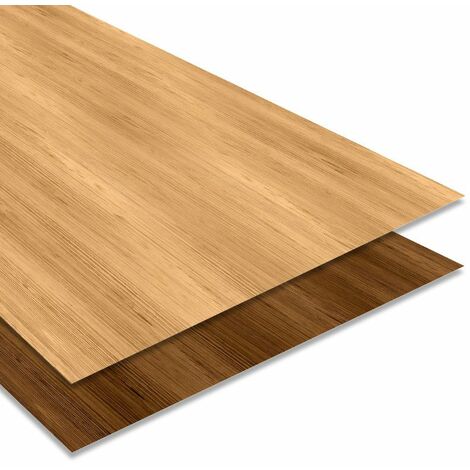Bacacier – Tôle plane imitation bois chêne clair 2000x1220 mm – Acier 0.75 mm laqué – Pour construction et rénovation – Surface 2.44 m²