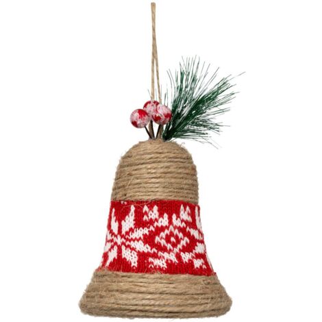 Bacche di juta sdn rg 9cm - Feeric lights & christmas