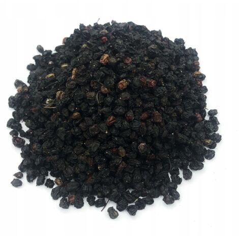 BACCHE DI SAMBUCO INTERE ESSICCATE 10KG 100% NATURALI