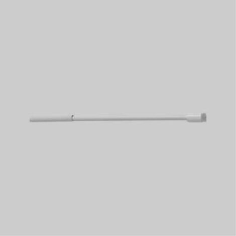 Bacchetta per tende a molla con ventosa 60 cm - confezione 2 pezzi