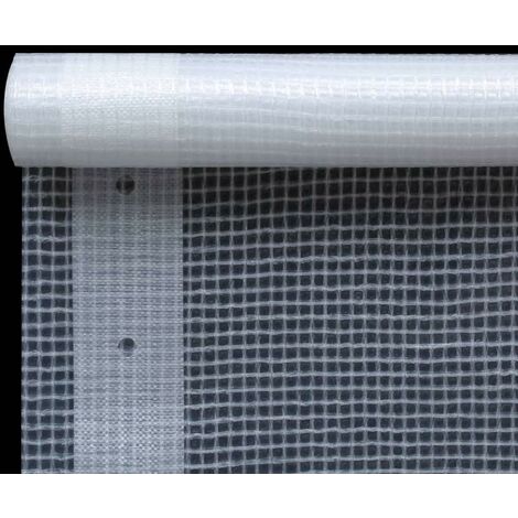 Bâche 260 g/m² 2x2 m film de serre bâche housse de protection