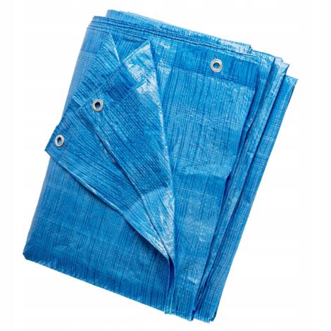BÂCHE 2X3 BLEUE RENFORCÉE 3X2 COUVERTURE ÉPAISSE RÉSISTANTE