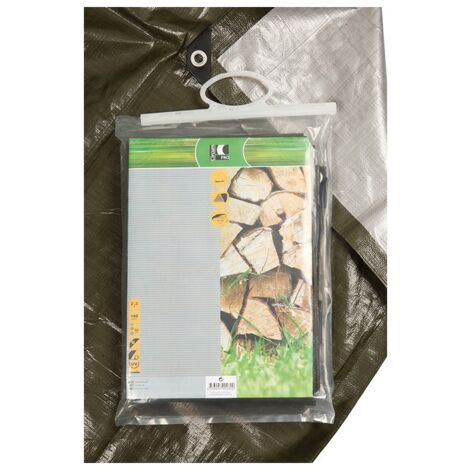 Bache 2x3 m 140g/m2 coins CircumP