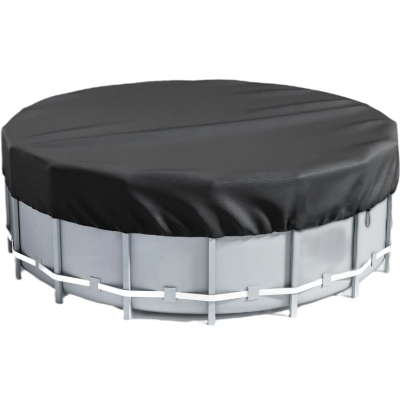 Bâche 4 saisons 470 cm pour piscine hors sol ronde diamètre 457 cm