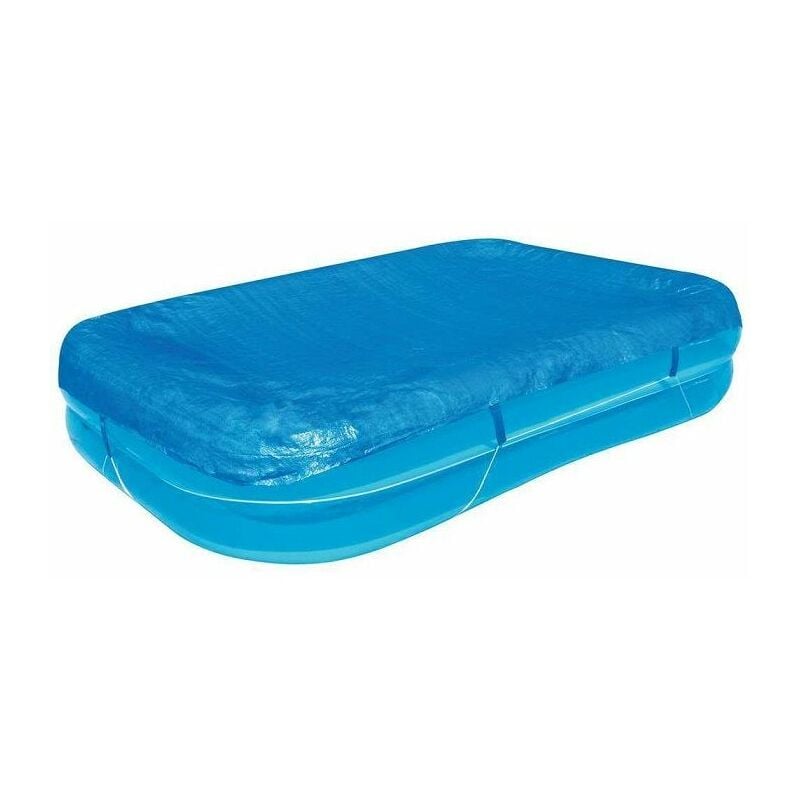 Bâche rectangulaire pour piscine Bestway 305 x 183 cm - Bleu - Bleu