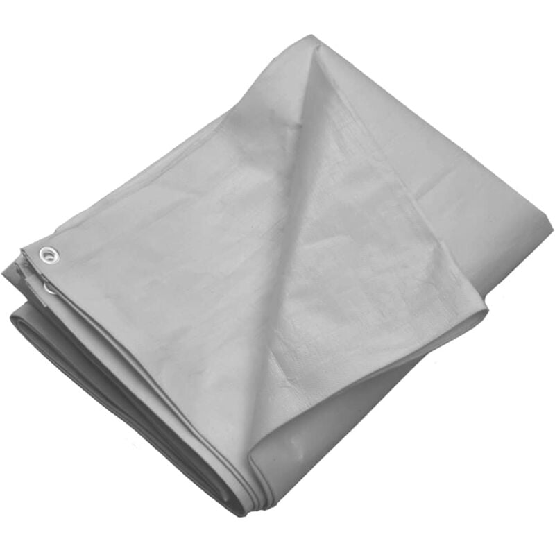 Vidaxl - Talone 260 g / Mongs gris dans le hdpe multifonction disponible en différentes tailles taille : 4 x 8 m