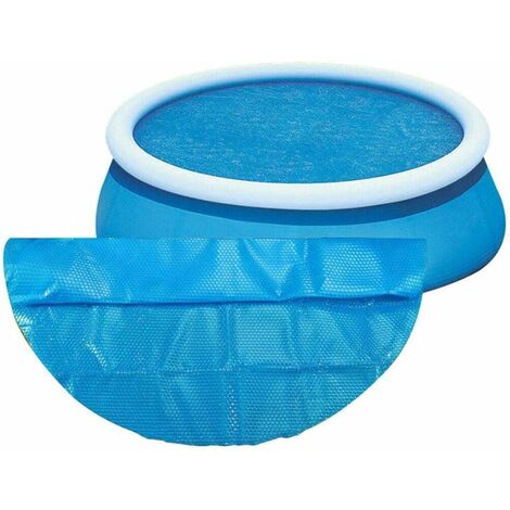 Bâche à Bulle Piscine Ronde 122 cm Bâche de Protection pour Piscine pour Piscine Hors Sol Gonflable,Starlight