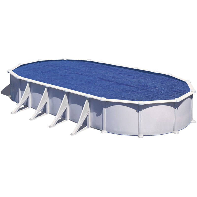 GRE Abdeckplane, Breite: 460 cm, Polyethylen (PE) - blau