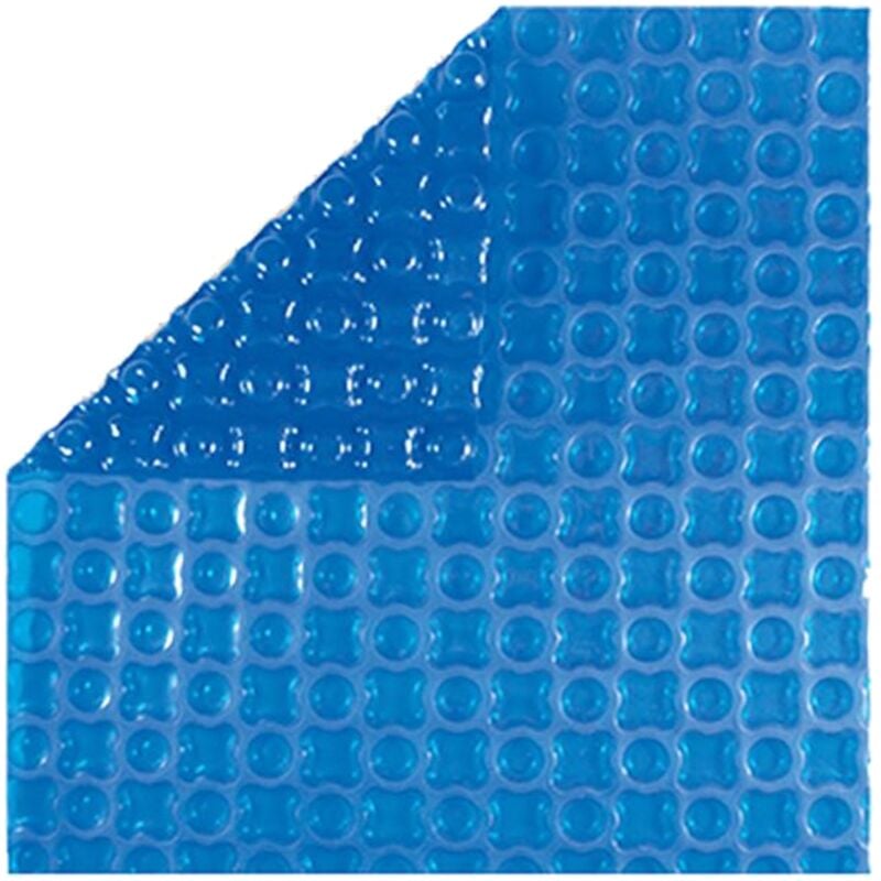 Bâches-piscines.com - Bâche à Bulles Piscine 5x3 m oxo Dark Blue 500 microns - Non Bordée - Confection France - Kit oeillets et bâchette de protection