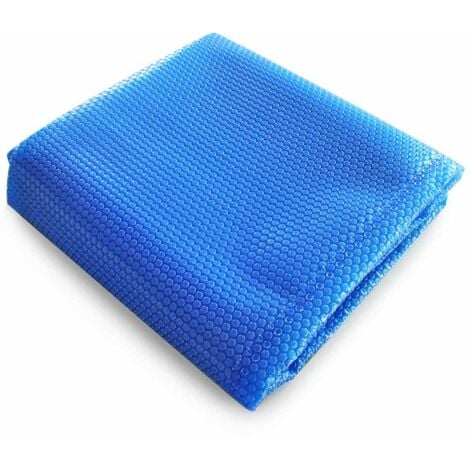 Bâche à bulles piscine rectangulaire 180 microns - 10 x 5 - Bleu