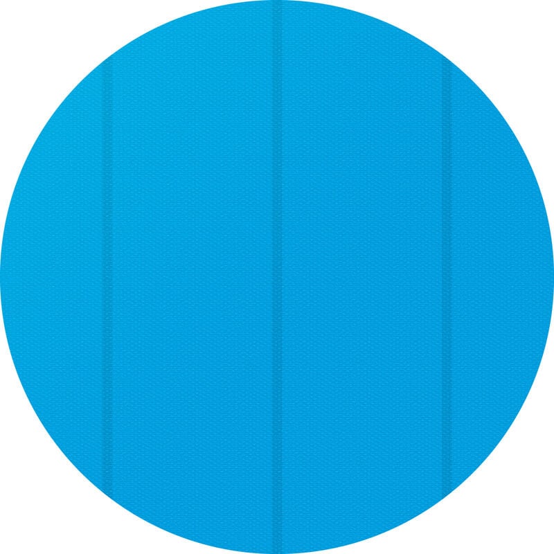 Bâche de piscine ronde - coque piscine, bache pour bassin, bache a bulle piscine - ø 488 cm - bleu