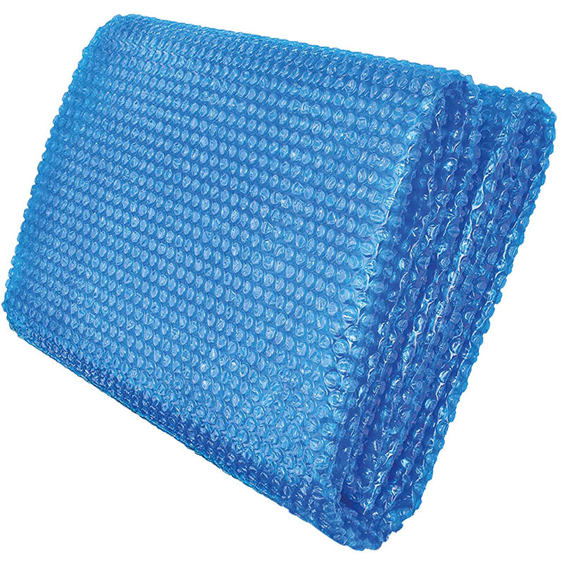 Csparkv - Bâche à Bulles Ronde,180 cm- Bleu - pour Piscine intex - bleu