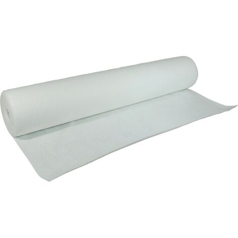 Bâche absorbante antidérapante réutilisable à base de feutre non tissé et film polyéthylène rouleau de 20x1m - THÉARD