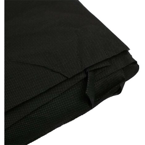 JARDIBRICODECO Bâche Agrotextile 70g/m noir 3,2mx 100m paillage