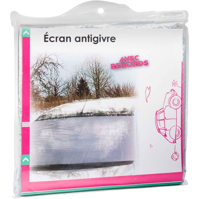 Bâche anti givre avec rebords lestés