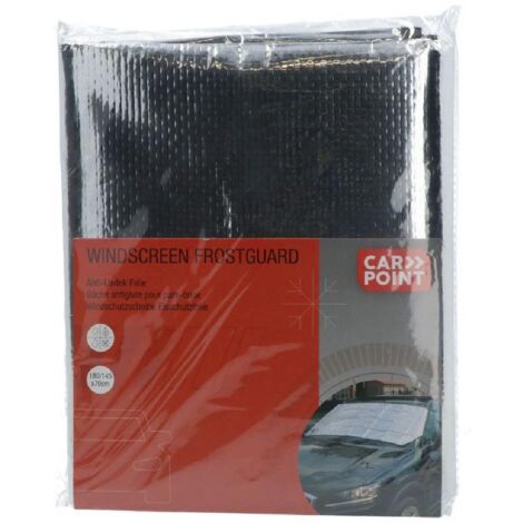 Bache Anti Givre Pour Pare Brise Avec 2 Crochets - 180cm 145cm X 70cm Plastique
