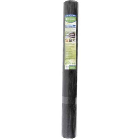 Bache anti mauvaise herbes 1x25m 90g/m2 gris foncé Rolle