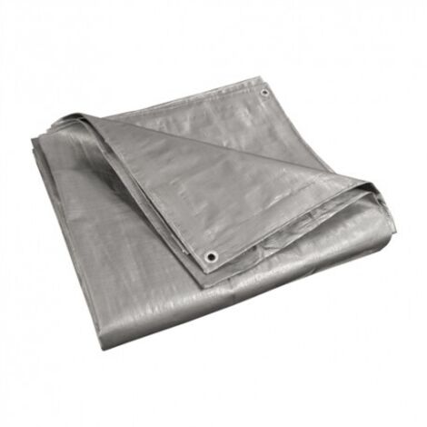 Bâche argentée 100g 5m x 8m