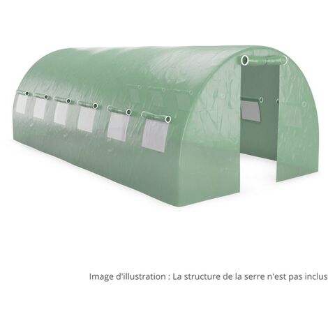 Bâche de serre transparente armée 6 x 10m – ToutPositif