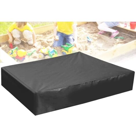 Bâche Bac à Sable - 1 pièce, Bâche Bac à Sable 120x120cm Imperméable - Cordon Serrage