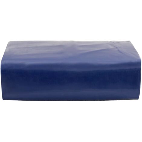 Bâche Bâche de protection Bâche universelle bleu 3,5x5 m 650 g/m² CFW63772