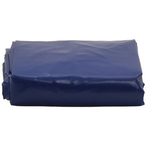 Bâche Bâche de protection Bâche universelle bleu 5x5 m 650 g/m² CFW38186