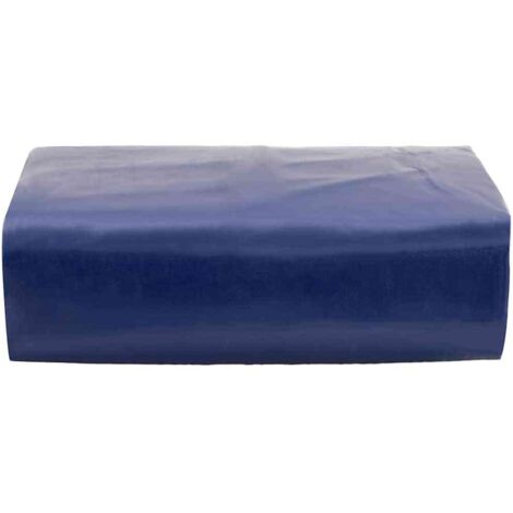 Bâche Bâche de protection Bâche universelle bleu 5x5 m 650 g/m² CFW42334