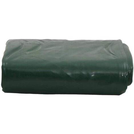 Bâche Bâche de protection Bâche universelle vert 5x5 m 650 g/m² CFW24004