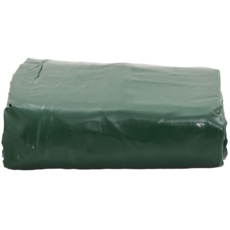 Bâche  Bâche de protection  Bâche universelle vert 5x8 m 650 g/m² CFW36338