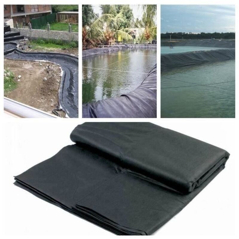 Bâche bassin-3.5X2.5M-Epaisseur 0.12mm-PVC Membrane Imperméable Réservoir Étang Pisciculture Wir26