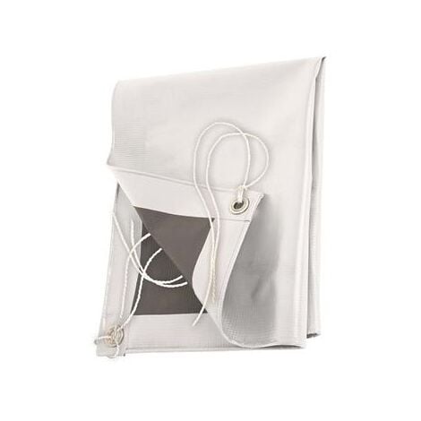 Bâche blanche PVC 2x3 m 300 g/m2