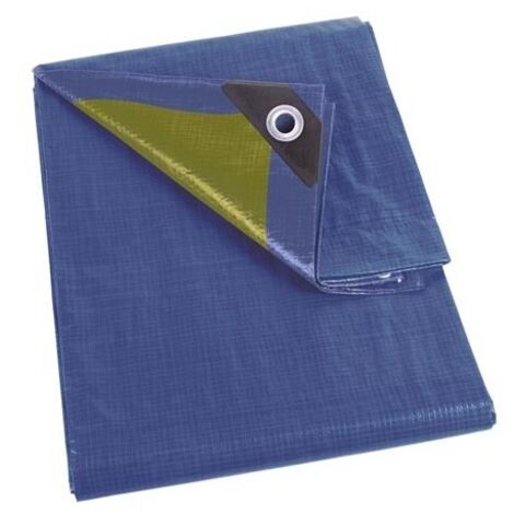 bâche - bleu/vert - standard - 2 x 3 m