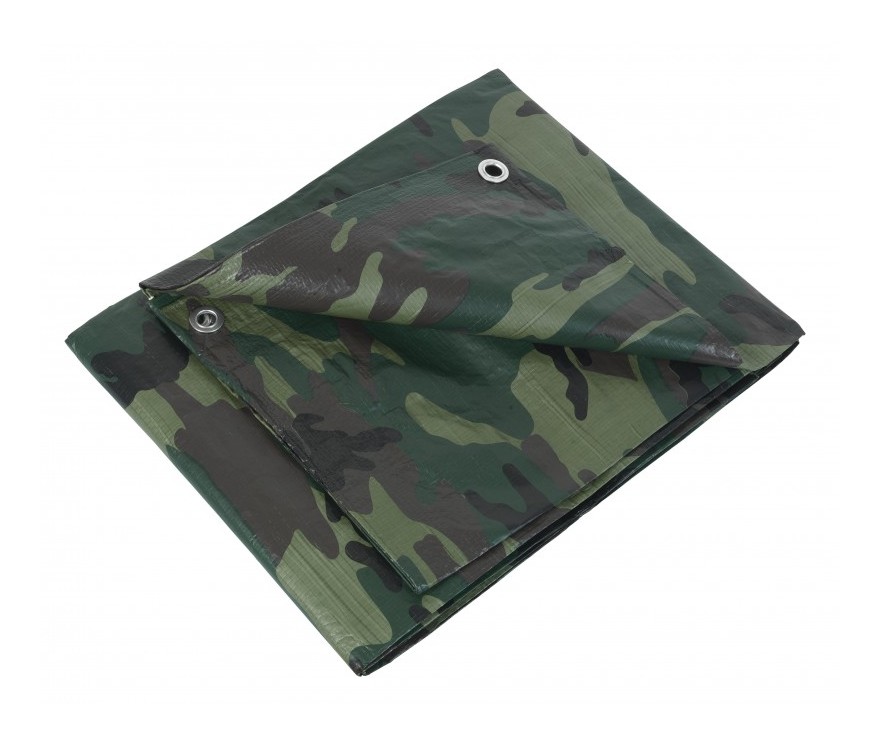 Bache camouflage 130gr/m2, 5,40mx8m