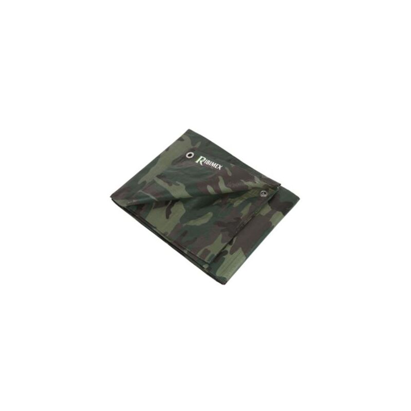 Ribimex - Bâche de camouflage 5.4x8m 130 g/m2