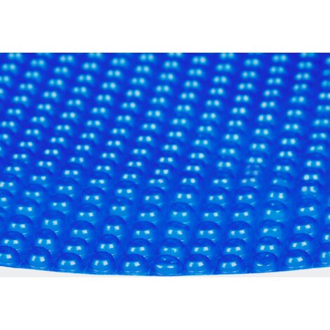 Bàche Couverture Piscine Ronde à Effet Isolant - Bleue. Diamètre 5 m