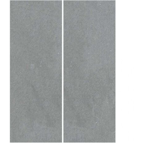 Bâche de piscine gris clair 300x220 cm géotextile polyester CFW11724