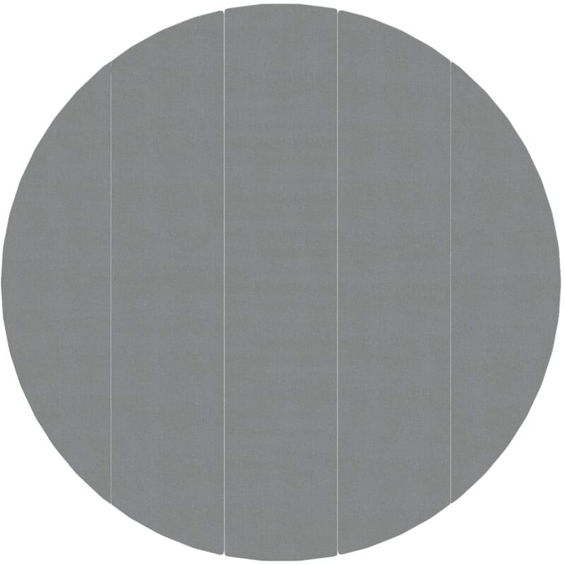 Vidaxl - Bâche de piscine gris clair Ø550 cm géotextile polyester