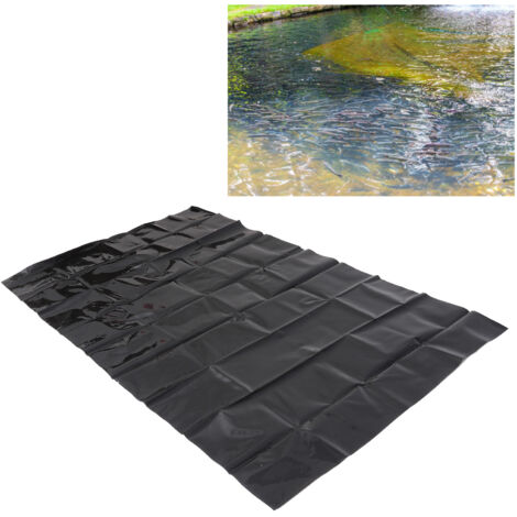 Bache de Piscine PE 0.5mm Pliable Puncture Proof Pour Aquaculture, Cascade, Fontaine - 1.2 X 2.1m