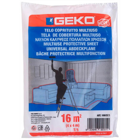 Bâche de Protection 16m² sous  Sachet - GEKO