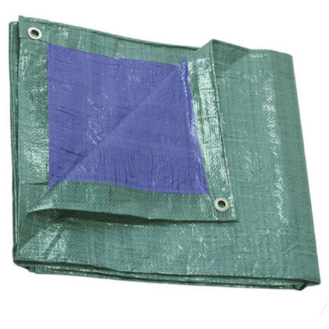 Bâche De Protection Avec œillets, Imperméable, Résistante Aux Déchirures, Pour Piscines     -5x8m   -