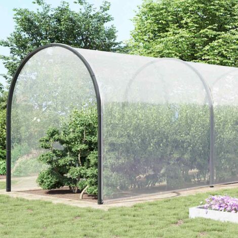 Bâche de protection  Bâche transparente avec œillets 10x12 m polyéthylène CFW80577