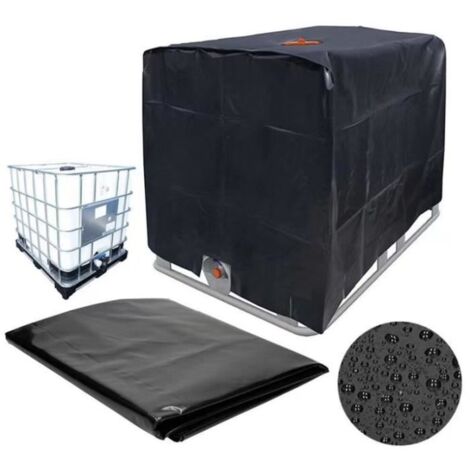 Bâche de protection IBC 1000 L - Anti-UV, étanche et anti-algues